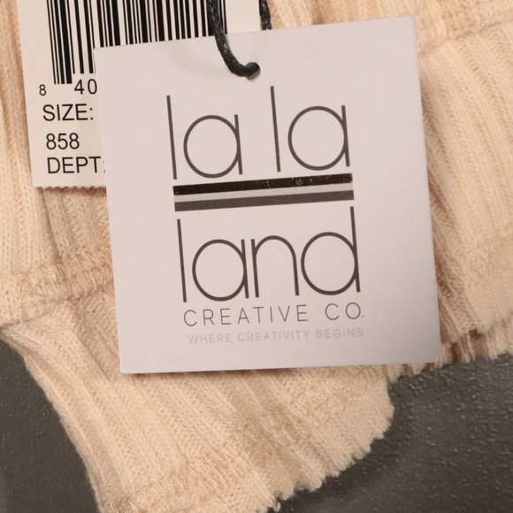 NWT La La Land Ribbed Mock Neck - Picture 4 of 8
